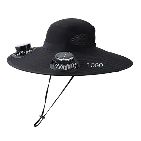Hat With Fans Solar Power for Desk, Travel and Daily Use 1