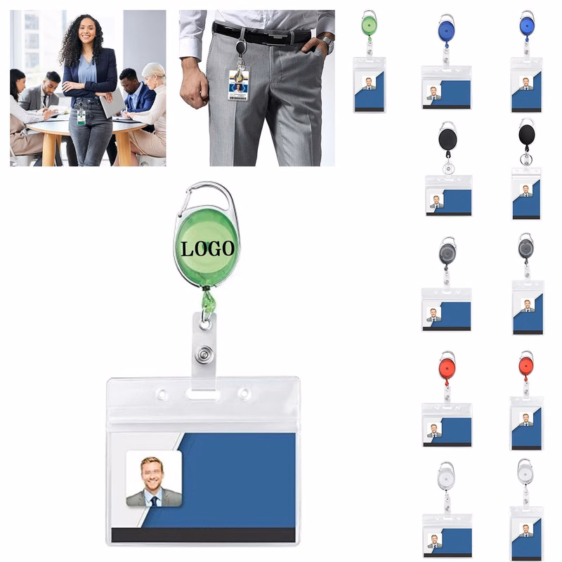 ID Badge Keyring Clip