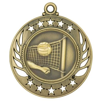 Volleyball Galaxy Medal, 2 1/4" 1