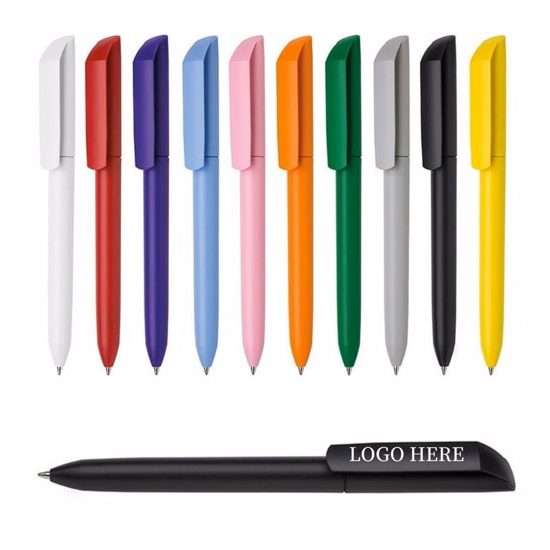 Matte Soft Rubber Coated Ballpoint Pens