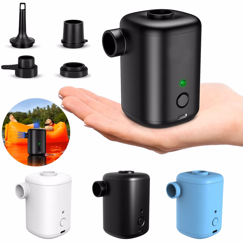 3000mAh Rechargeable Battery Air Mattress Pump
