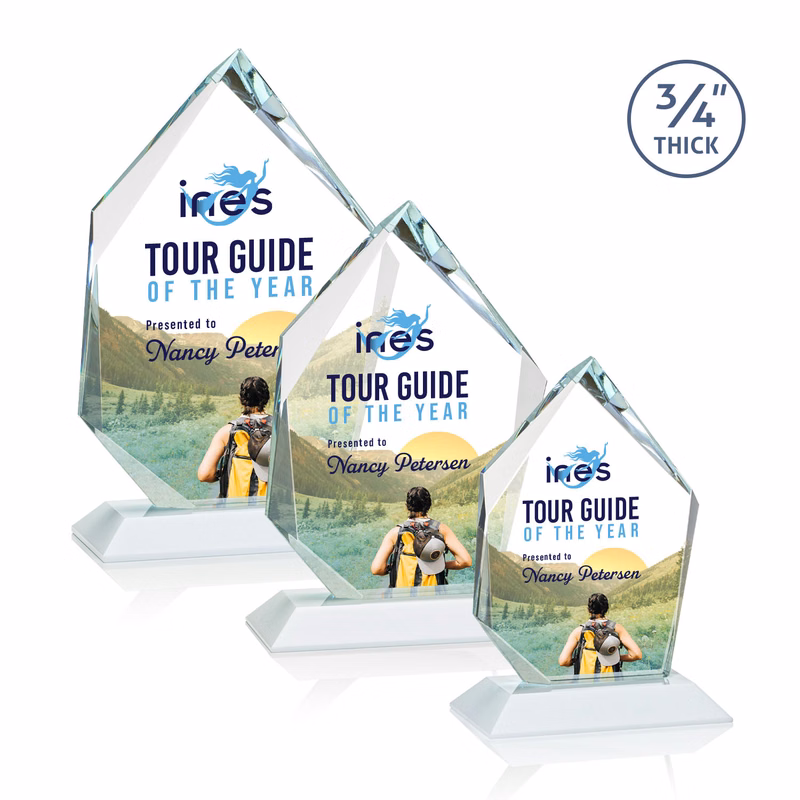 Deerhurst Ice Peak VividPrint™ Award - White