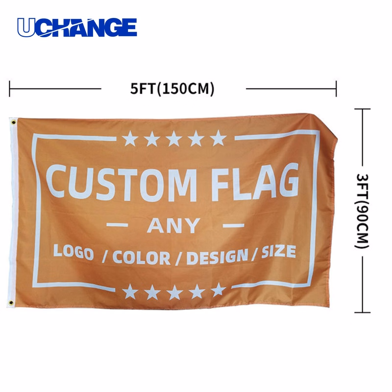 Full Color Custom 3X5 Ft Flag Banner