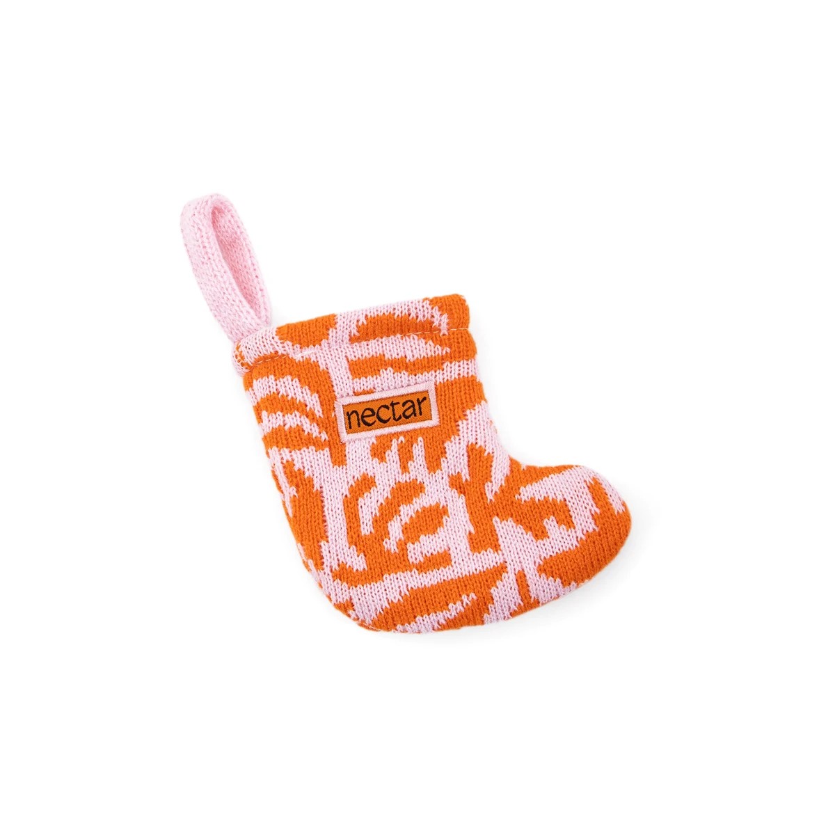 Mini Knit Holiday Stocking 1