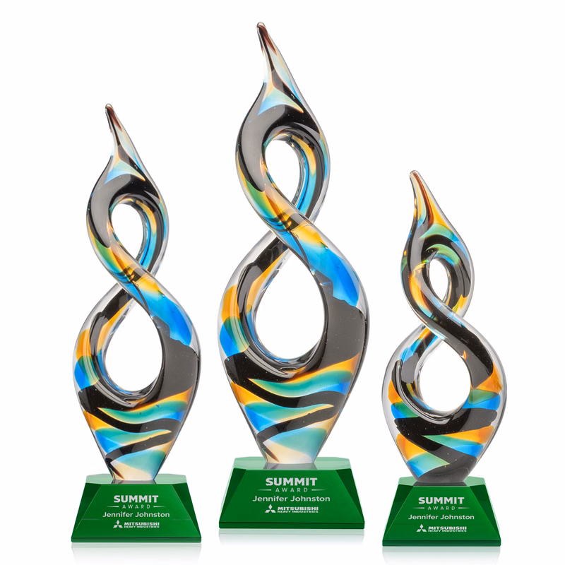 Cosenzo Award on Sheffield Base - Green