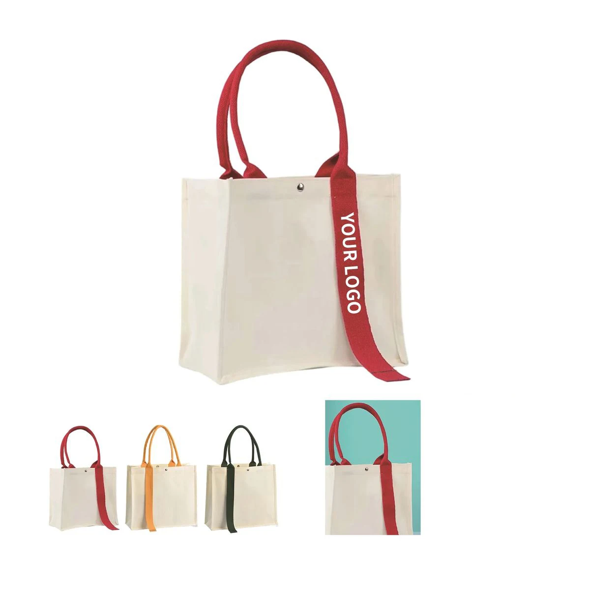 13.8 Inch Tote for Books Groceries or Gifts 1