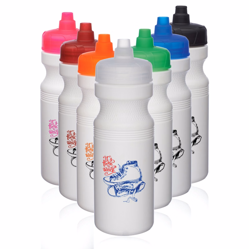20 oz. Plastic Water Bottle with Quick Shot Lid