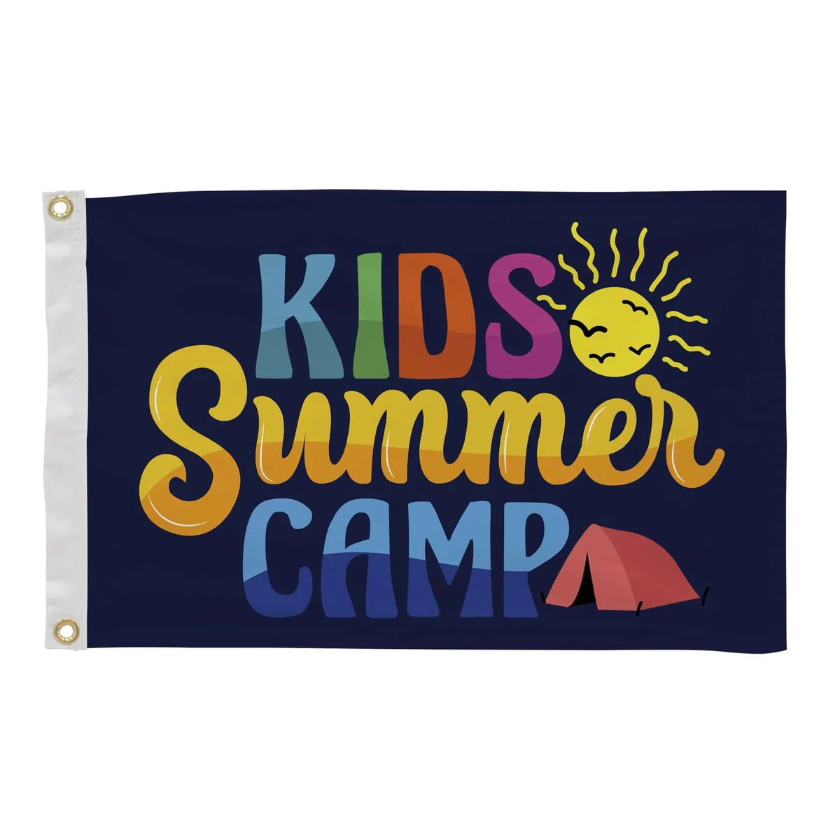 16" x 24" Polyester Flag Single-Sided 1