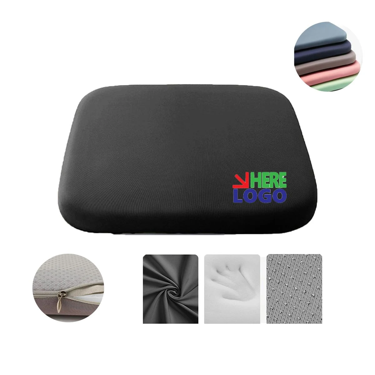 Office Long Sitting Sponge Seat Cushion For Desk Chair 1