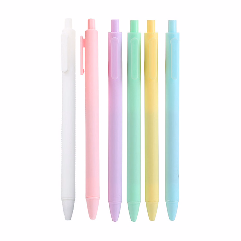 Retractable Pastel Gel Ink Pens