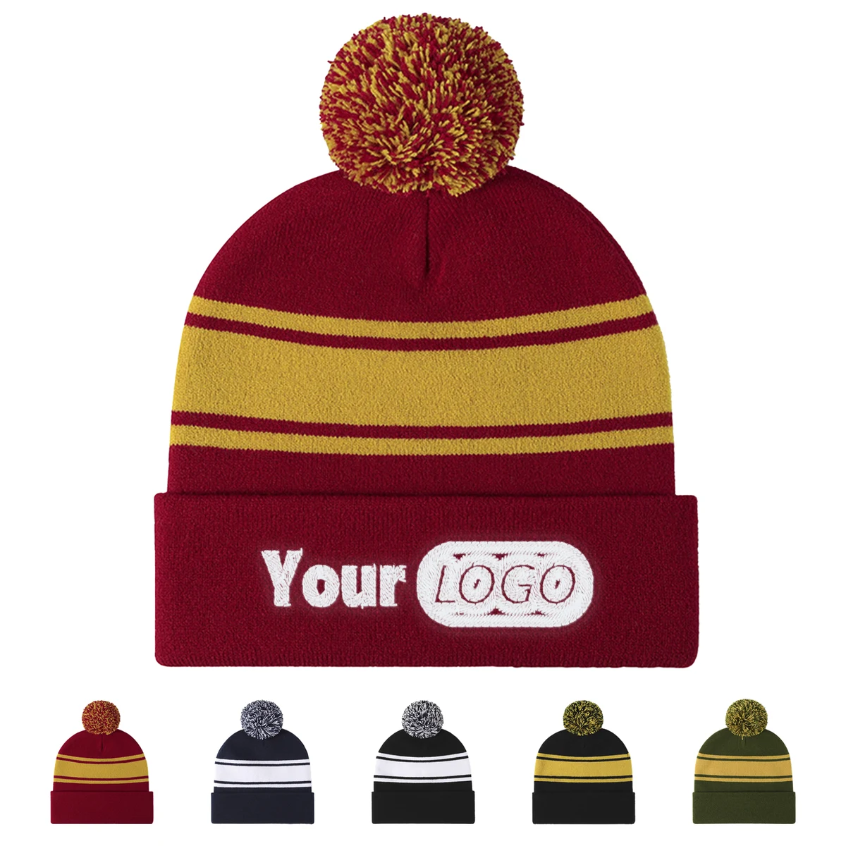 Stretch Knitted Winter Cap 1