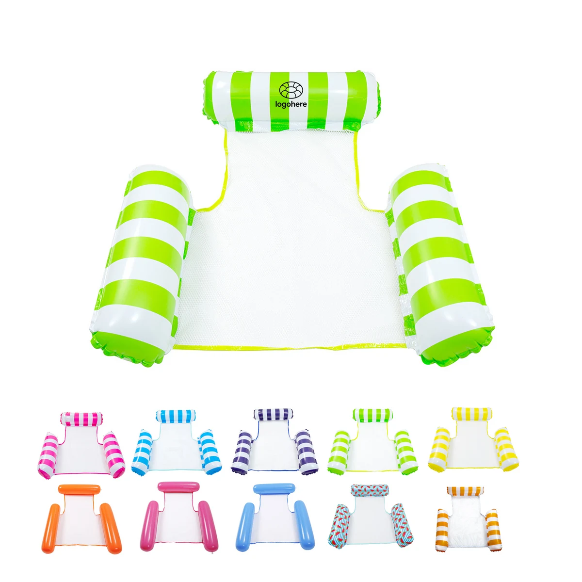 Three-Tube Foldable Water Hammock 1