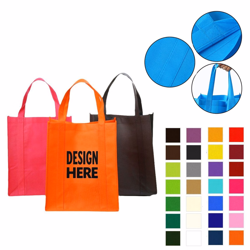 MOQ50 Oversized Nonwoven Fabric Market Tote
