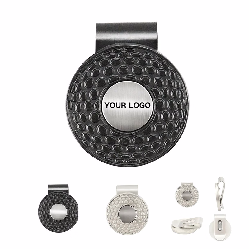 Golf Hat Clip Magnet with Ball Marker Attachment