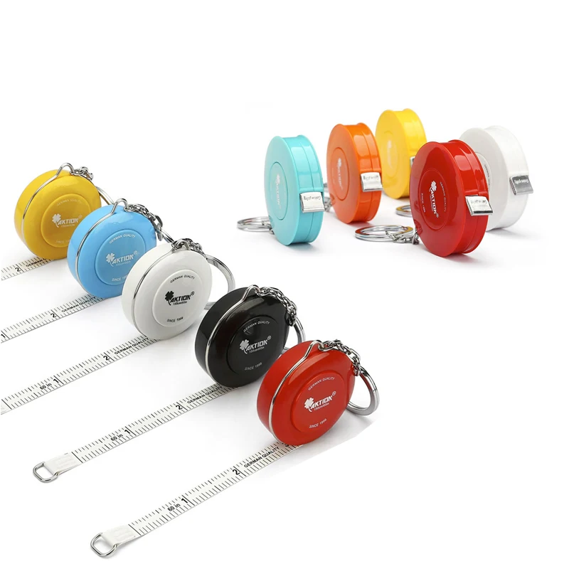 Mini Keychain Tape Measure Retractable 1