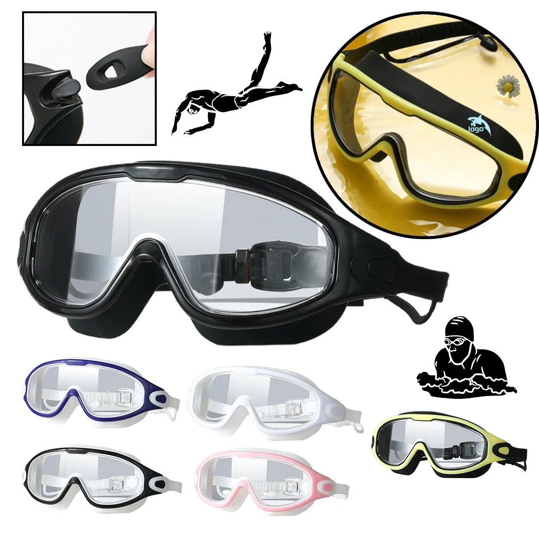 Polycarbonate Swim Goggles 1