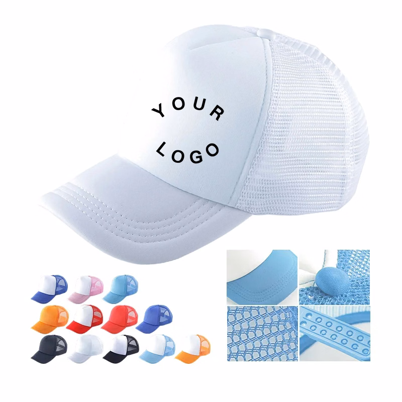 Polyester Trucker Hat with Full-Color Print
