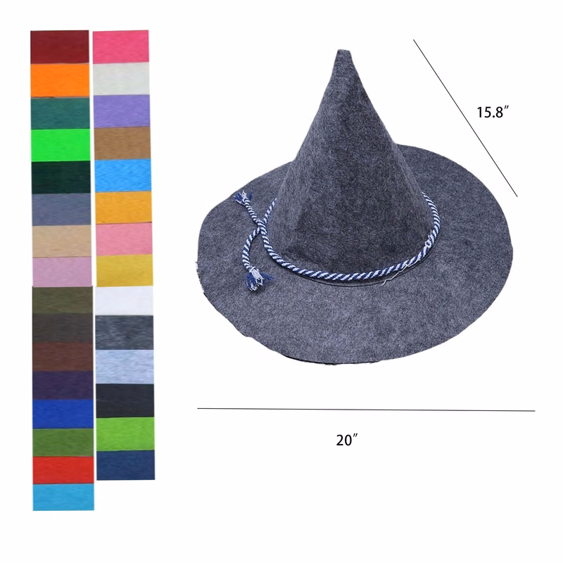 Felt Hat With Pointed Horns
