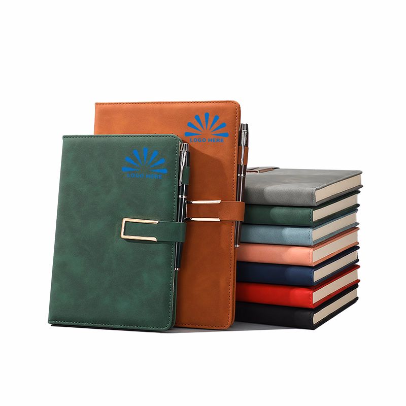 A5 PU Leather Portable Notebook