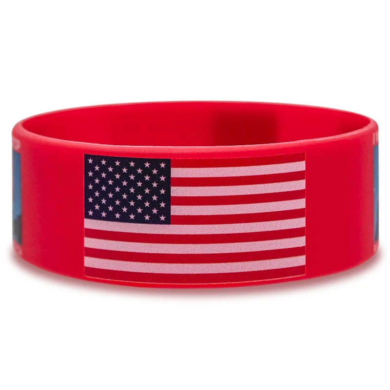 1 Inch Full Color Printed Wristbands 1