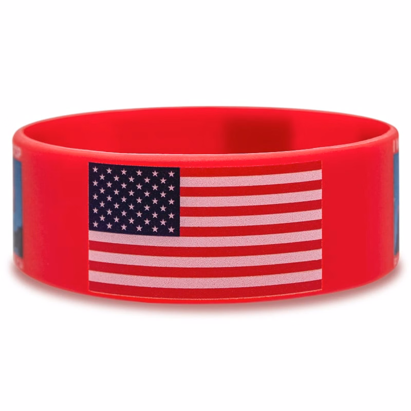 1 Inch Full Color Printed Wristbands