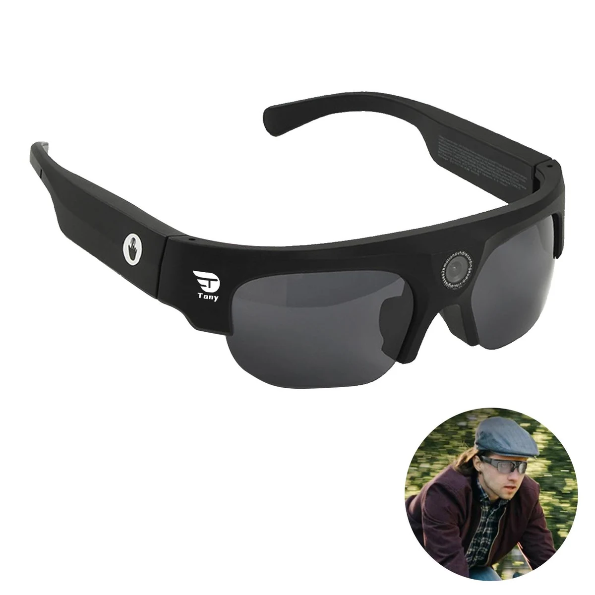 128GB Intelligent Sports Camera Glasses 1