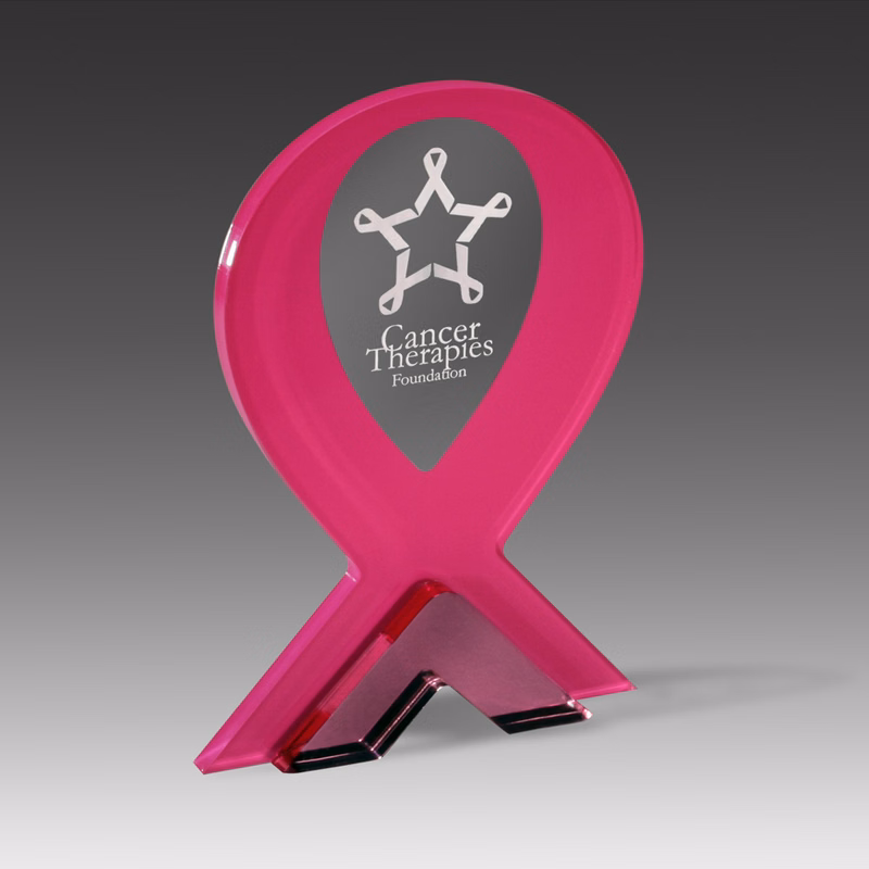 Pink Ribbon Awards (5-1/8"x7"x1-3/8")