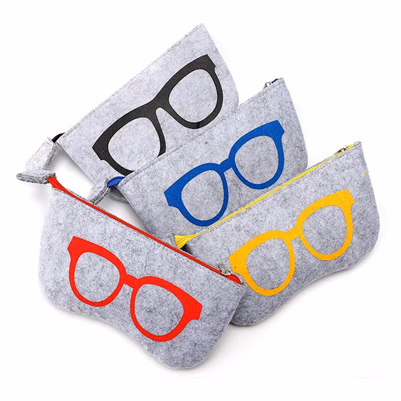 Felt Eye Glasses Sunglasses Bag