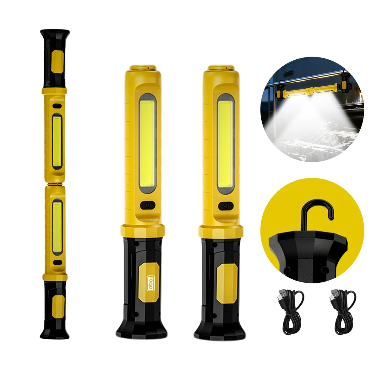 2-in-1 Magnetic Outdoor LED Work Light 1
