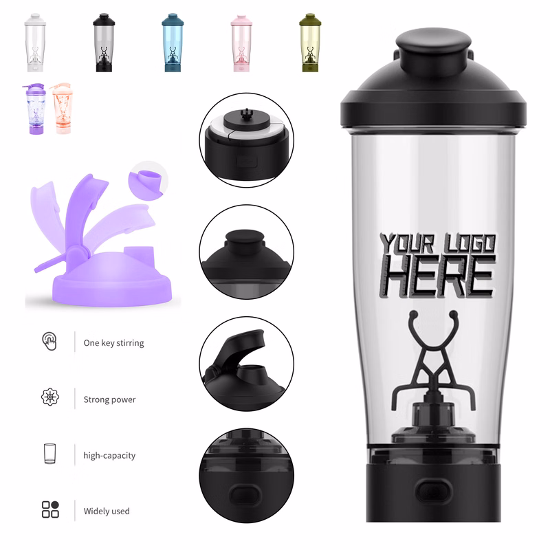 Electric Protein Shaker Bottle