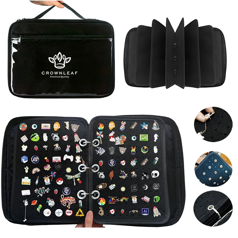 Pins Collection Storage Organizer Case 1