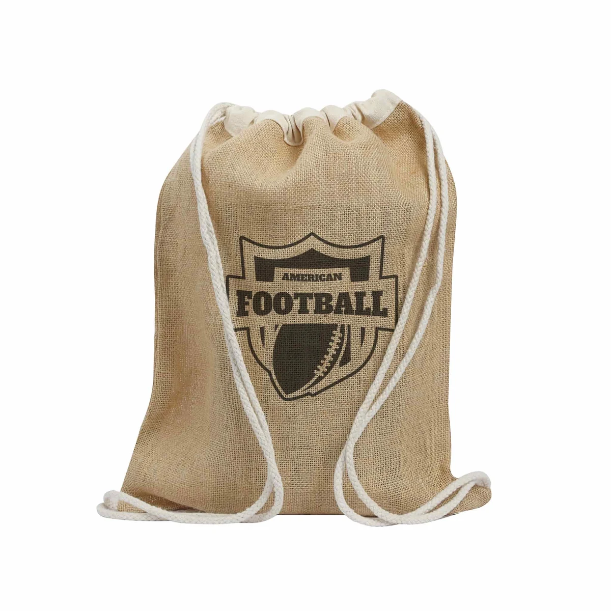 Jute Drawstring Backpack 1