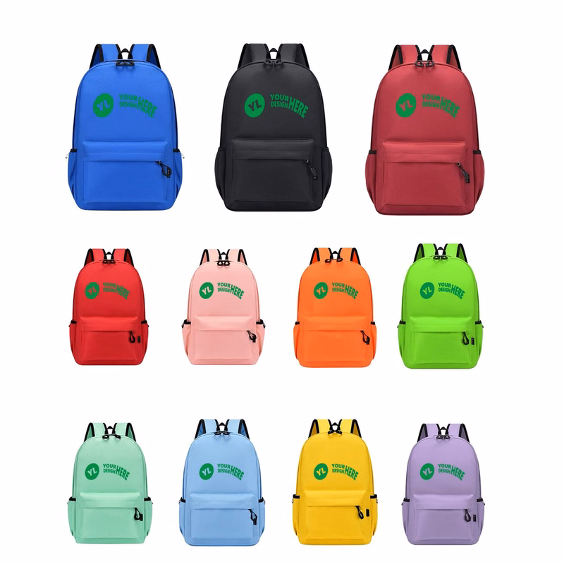 Classic Oxford Student Backpack with Front Pocket