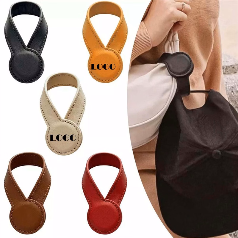 MOQ 50 Piece Multi-Purpose Leather Magnetic Hat Clip