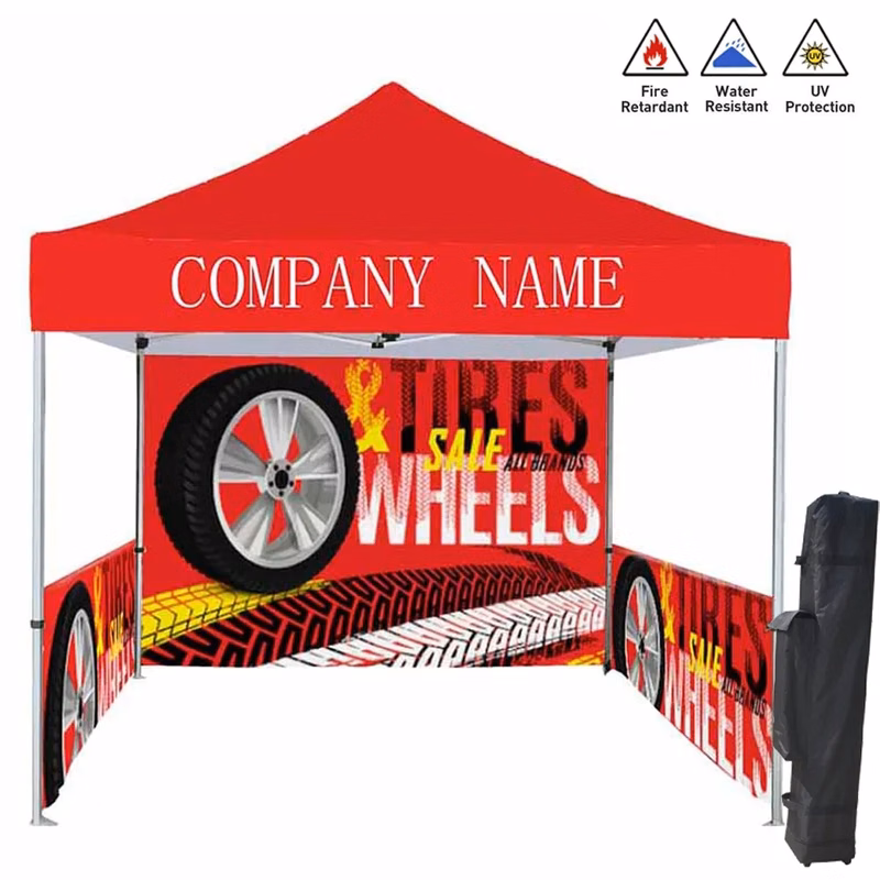 10'x10' Advertising Tent with Carry Case ( Dye Sublimation)