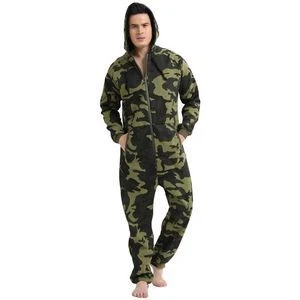 Men's Camouflage Hoodie Onesie, custom hoodie or sweatshirt with logo imprint 1