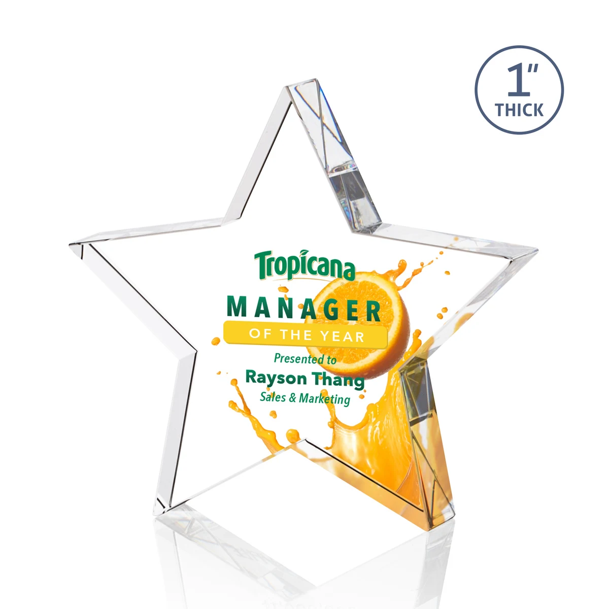 Standing Star VividPrint™ Award 1