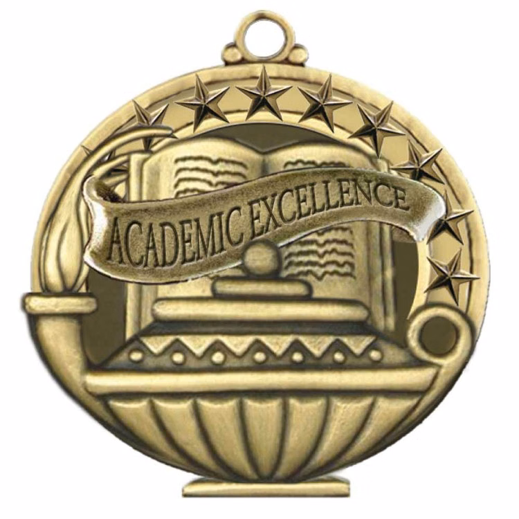 Academic Excellence Academic Performance Medallion (2")
