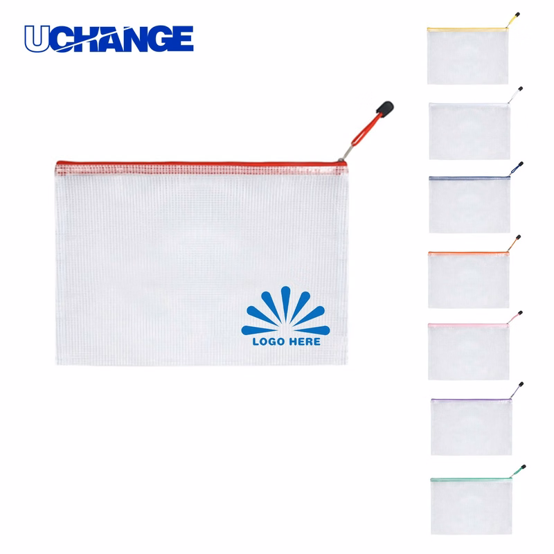 Waterproof Zipper File Bag for Documents and Storage