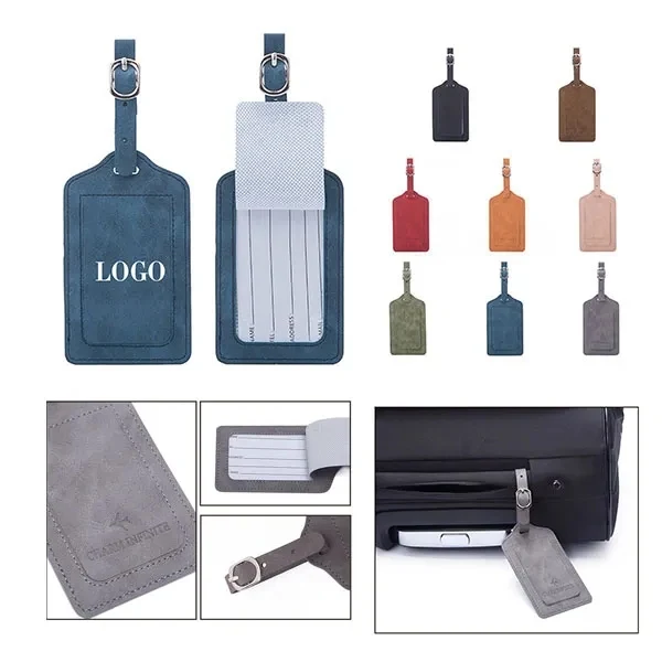 PU Leahter Luggage Tag 1