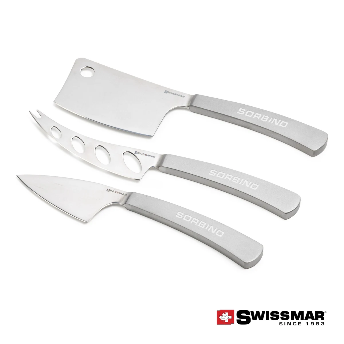 Swissmar® Barcelona 3 Pc Cheese Knife Set 1
