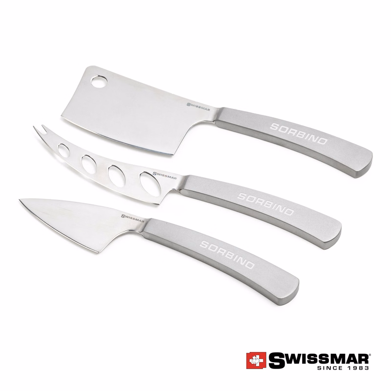 Swissmar® Barcelona 3 Pc Cheese Knife Set