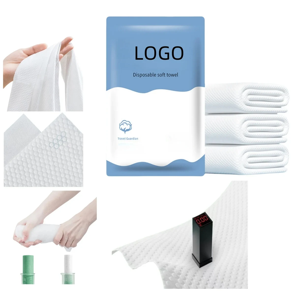 Customized Disposable Portable Face Towels 1