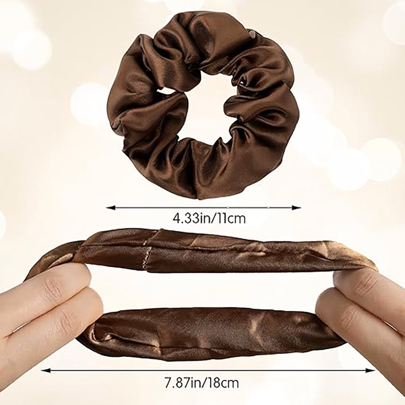 Satin Silk Scrunchies for Hair