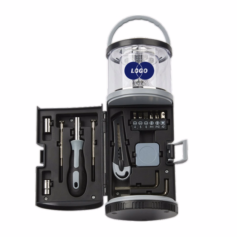 Multi-Function LED Camping Lantern with Tool Kit
