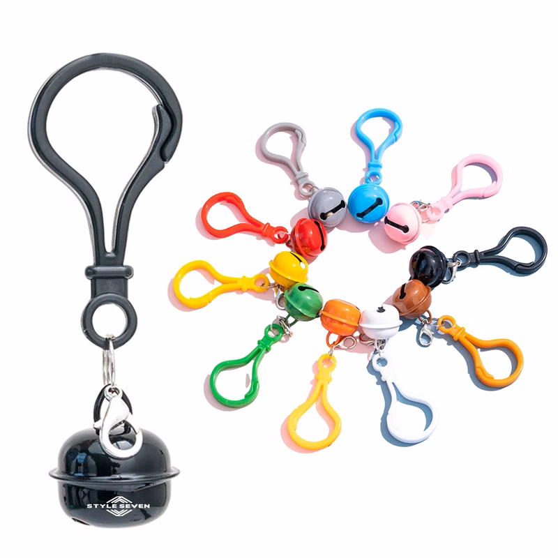 Colored Bell Keychain