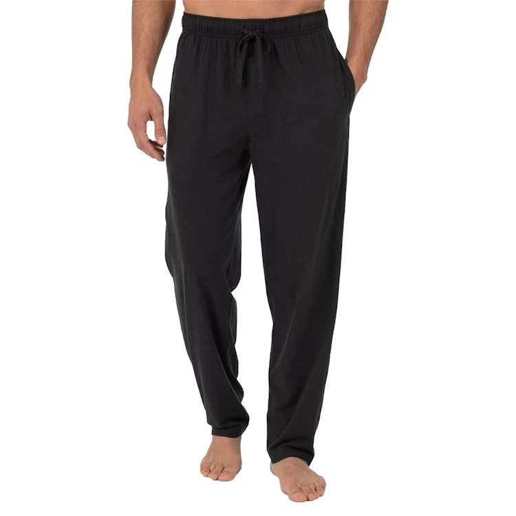 Men's Lounge Pants - Black Size Medium 1