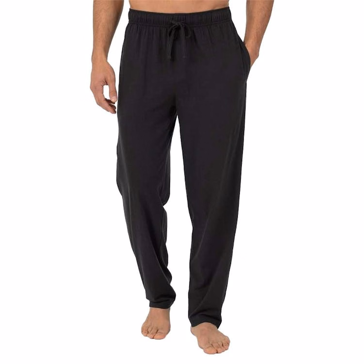 Men's Lounge Pants - Black Size Medium