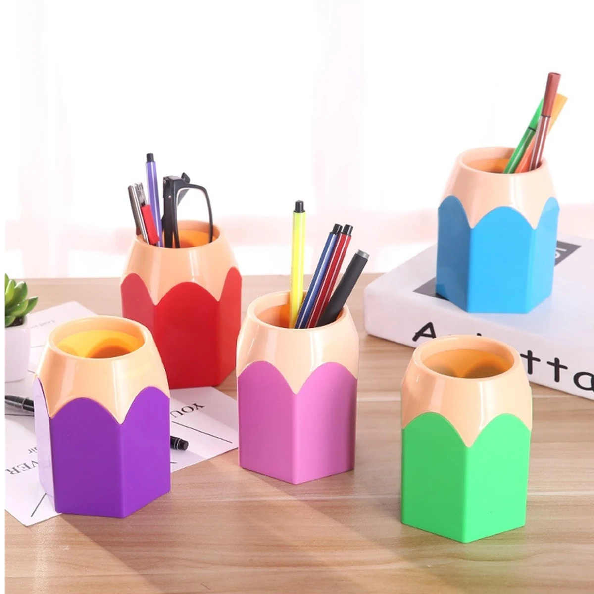 Makeup Brush Vase Pencil Pot Pen Holder 1