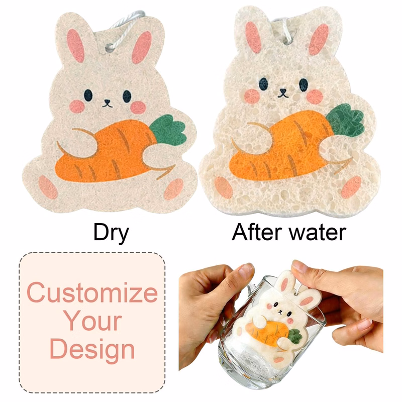 Wood Pulp Cotton Dish Cloths